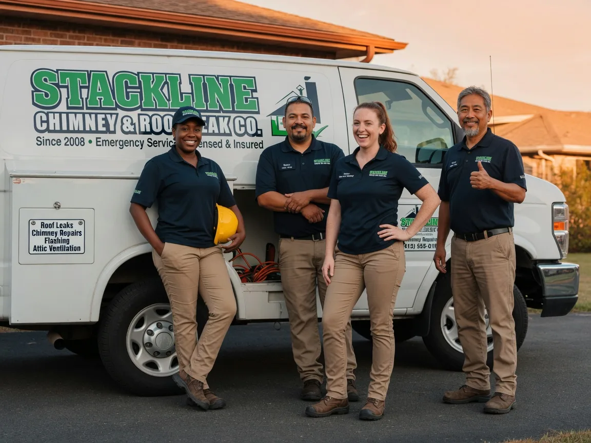 Chimney flashing repair company in Lanexa, VA